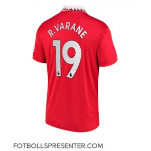 Manchester United Raphael Varane #19 Hemma Matchtröja 2022-23 Kortärmad